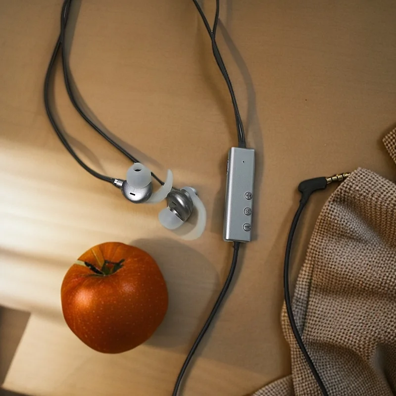 Проводная гарнитура с активным шумоподавлением ANC и микрофонной гарнитурой