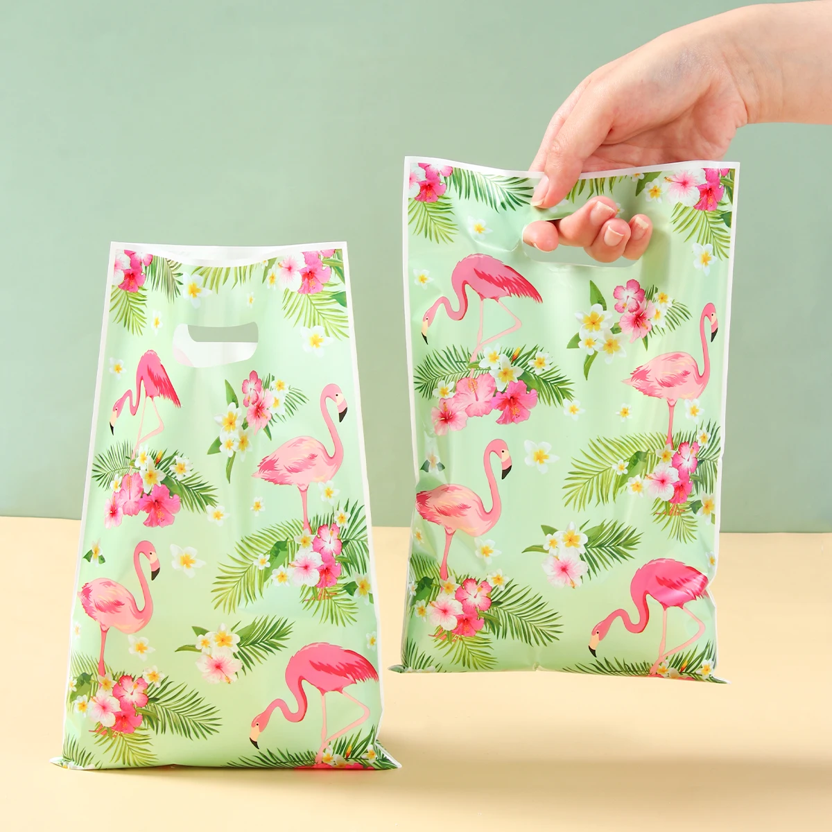 Гавайский фламинго удобный Подарочный пакет летние пляжные украшения для дня