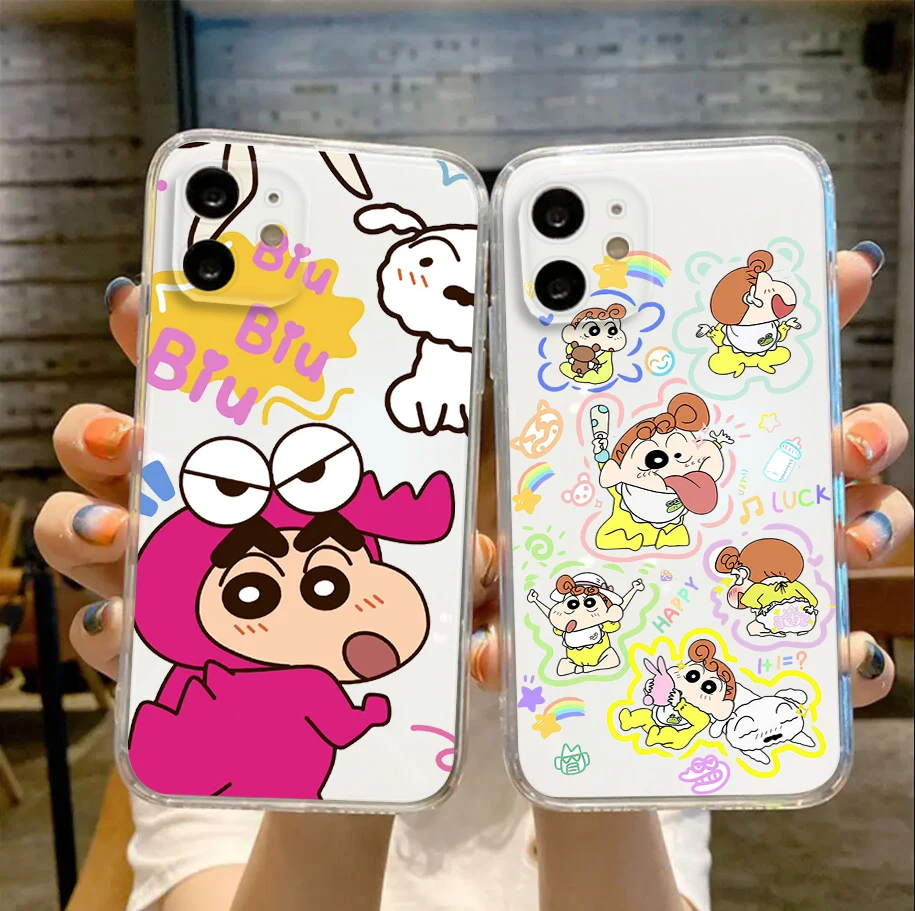 B31 Crayon Shin Chan Мягкий чехол для Samsung A7 A70 A71 A72 A8 A9 J2 J4 Plus J5 J6 J7 J9 M31 M51 M23 A04 A14 A23 A34 A54