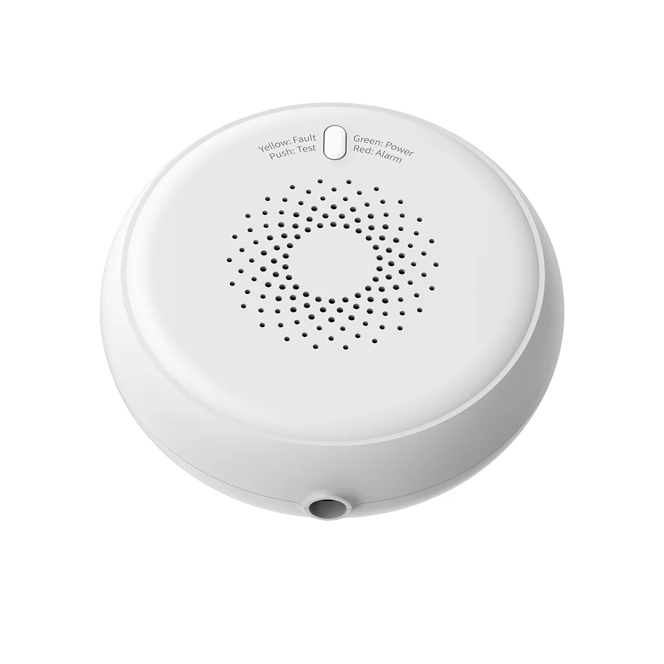 

Tuya ZigBee Gas Leak Detector Sensor Voice Warn Home Security Protection High Sensitive Tuya/Smart Life App
