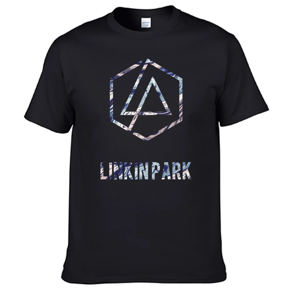 

2023 Legend Men Summer Linkinpark 100% Cotton High Quality Hip Hop Black T-Shirt Best Service Provider
