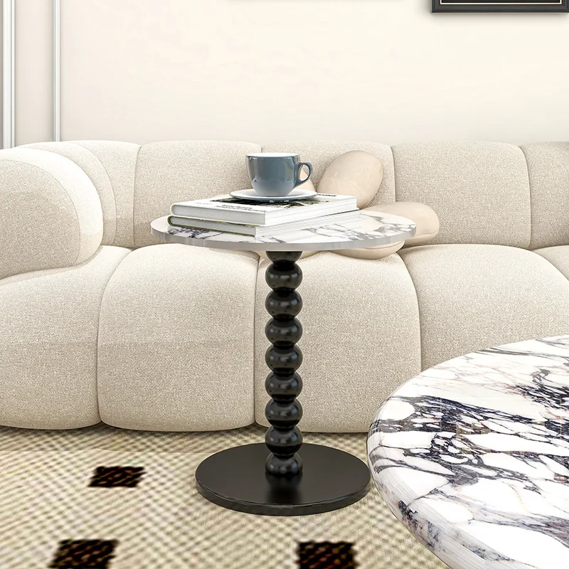 Кофейный столик Rock Plate французский боковой угловой для дивана съемный Маленький