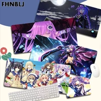 official neptunia 2021 new gaming player desk laptop rubber mouse mat for large edge locking gameing world of tanks cs go