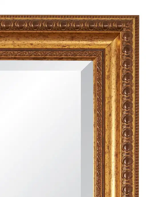 

Vintage Gold Mirror Room decore aesthetic Desk mirror Retro decor Luz de noche de tulipan Non reversing mirror Miror Decorative