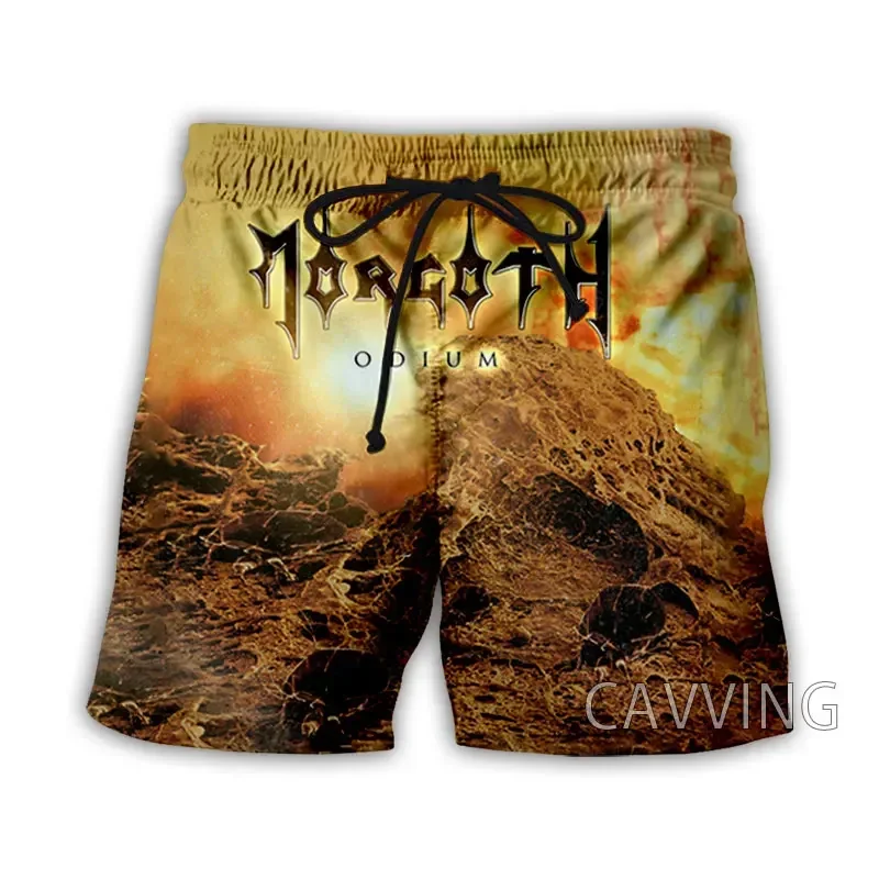 Пляжные шорты CAVVING с 3D принтом Morgoth Rock уличная одежда быстросохнущие повседневные