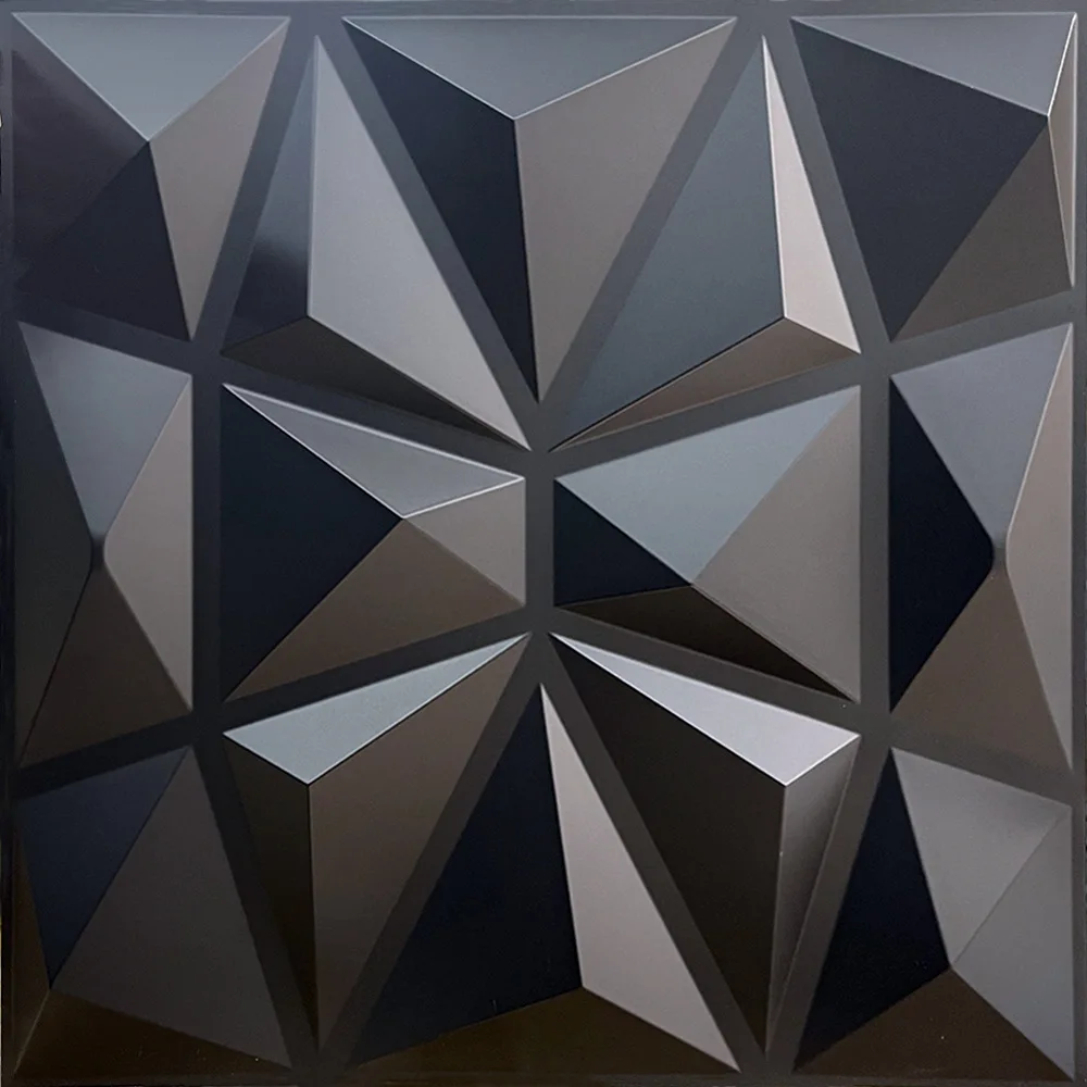 50x50 см 3D Трехмерная ПВХ настенная наклейка декоративные обои для гостиной