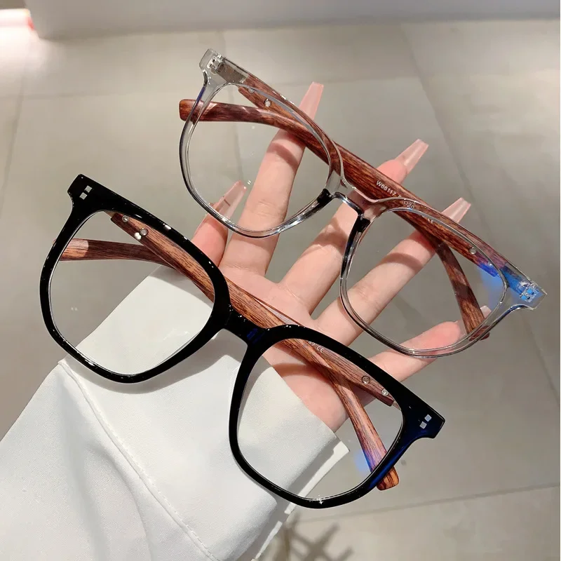 Новые винтажные квадратные очки с защитой от синего света женские роскошные