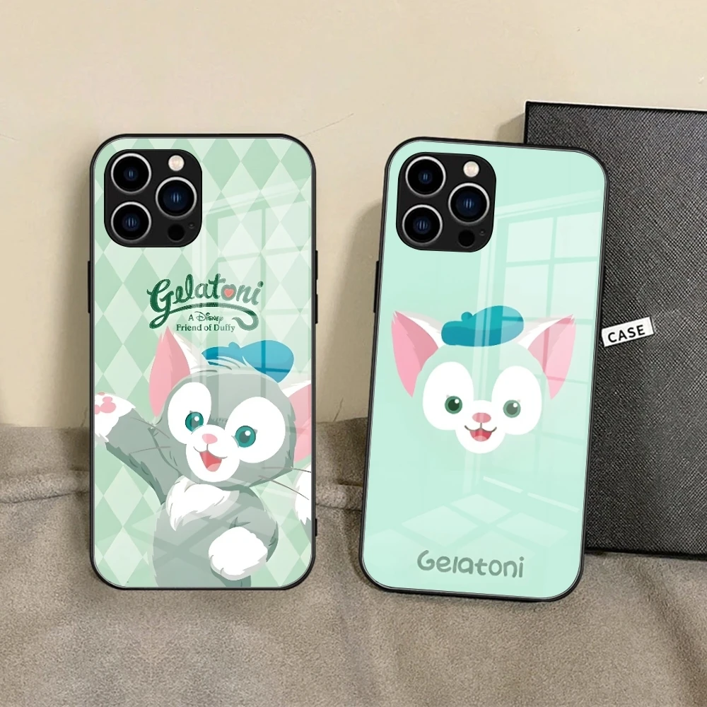 Чехол для телефона Disney G-Gelatoni IPhone 15 Pro Max14 12 11 13 16 X XR XS 8 7 Plus SE задняя крышка из