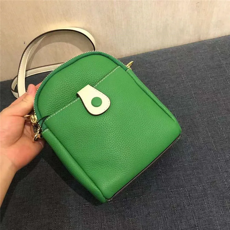 

Patchwork Genuine Leather Shoulder Bags for Women 2022 New Shell Messenger Bag Fashion Ladies Cowhide Handbag