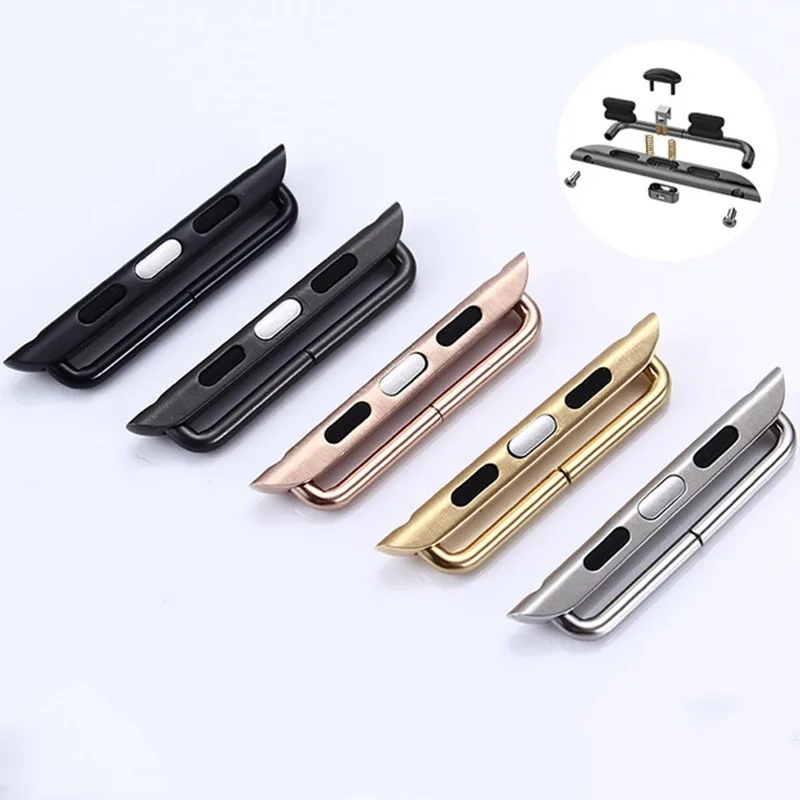 

for Apple Watch Connector Smooth High quality for iwatch Strap Buckle Elbow Classic Adapter 4567 Generation Connector Watch Lugs