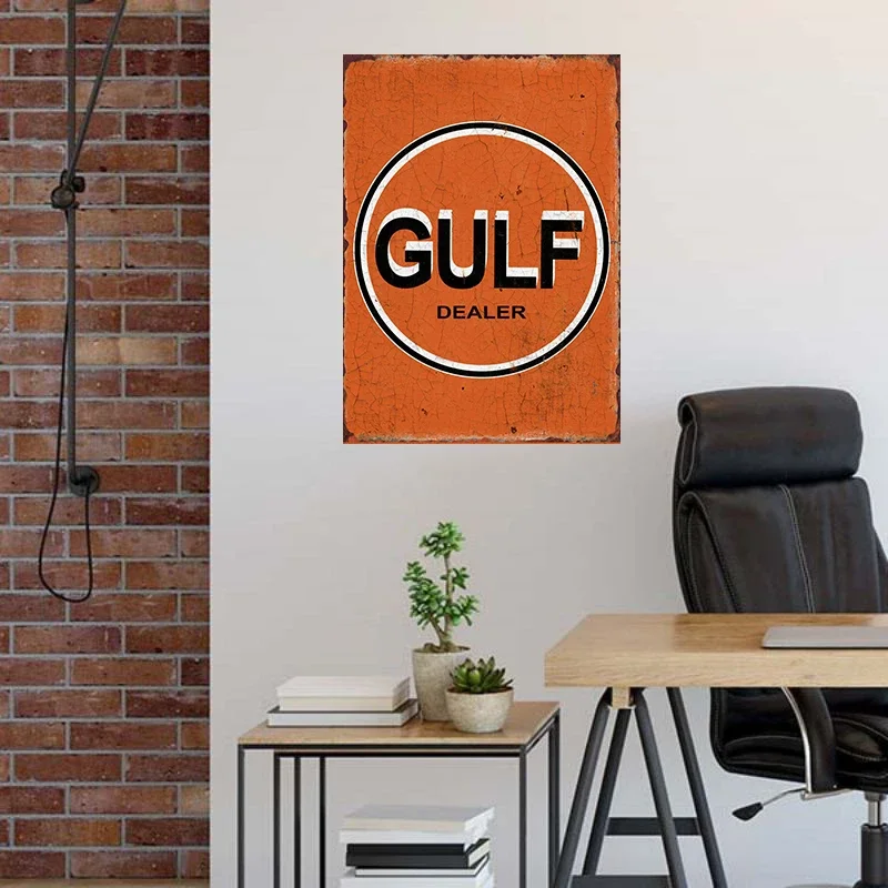 Металлическая табличка Castrol винтажного стиля