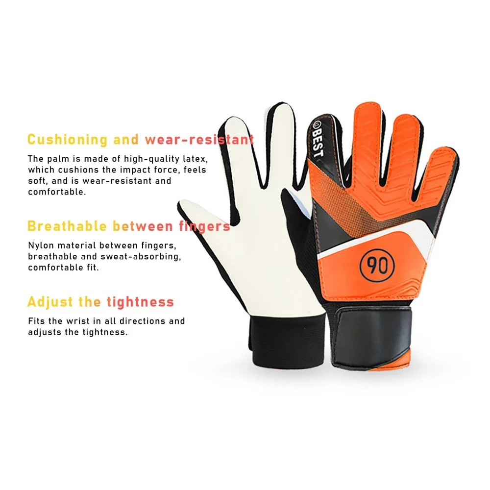 Новые Нескользящие перчатки для вратаря детские защита запястья |