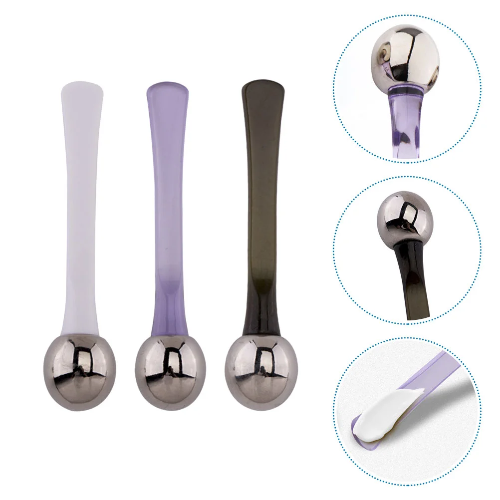 

Eye Creamroller Stick Applicator Wand Spatula Facial Scoop Spoontoolbeauty Eyes Puffyministicks Creamsdevice Care Skin Face Anti