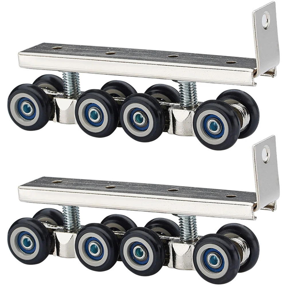 1 пара/комплект 4/5 дюймов деревянная раздвижная дверь подвесное колесо шкив