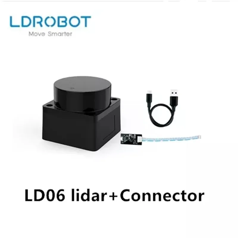 LDROBOT LD06 и LD19 TOF Лазерный Радар Lidar сканер 360 ° датчик времени полета - купить по