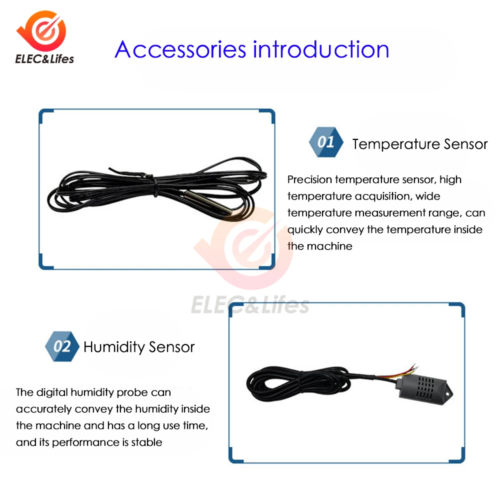 Умный автоматический инкубатор с контролем температуры и влажности 180-240 В 50 Гц -