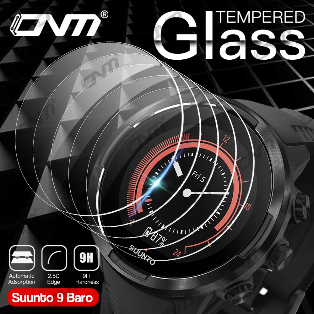 9H Premium Vetro Temperato Per Suunto 9 Baro 7 5 Smart Watch Hd Screen Protector Per Suunto Whr Spartan Sport Pellicola Protettiva