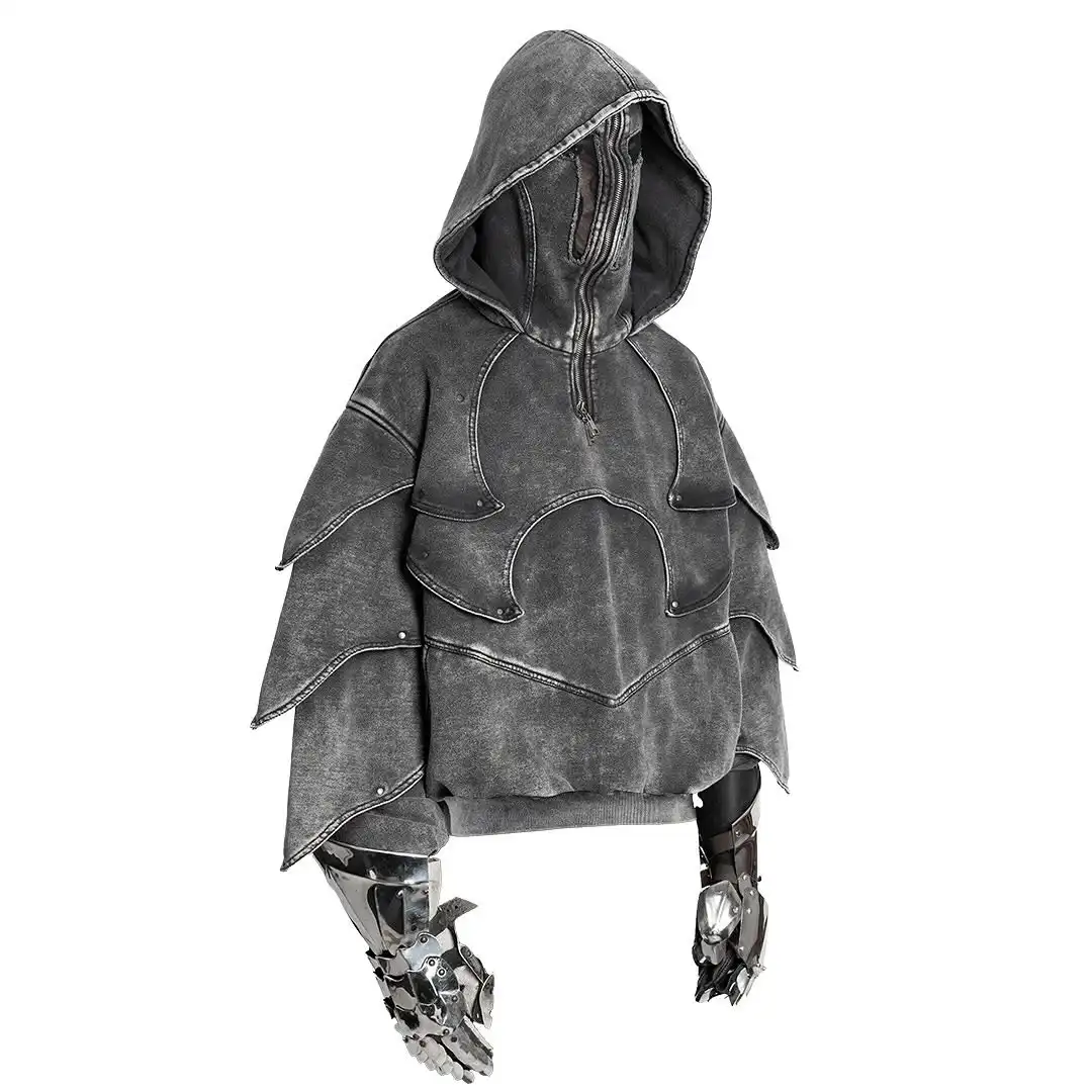 BiggOrange бронированная толстовка с капюшоном из полиэстера и хлопка