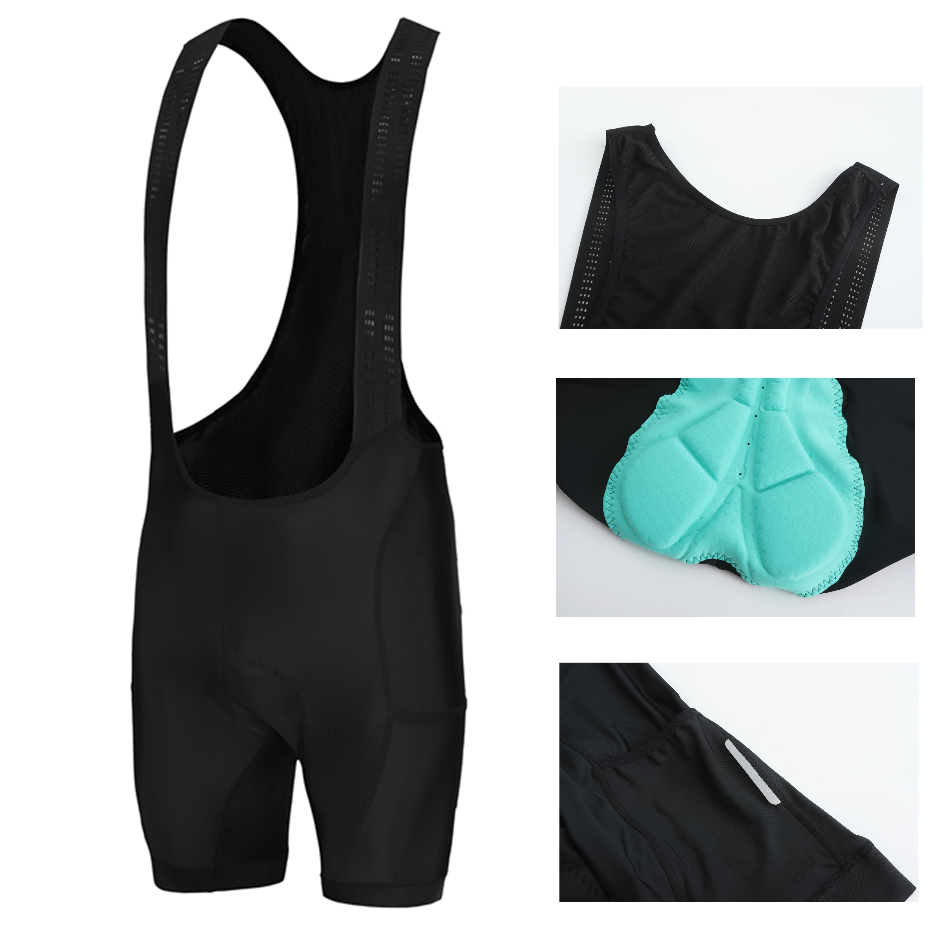 Мужские Велосипедные Шорты RSANTCE С 2 Карманами И Гелевыми Вставками Брюки Для