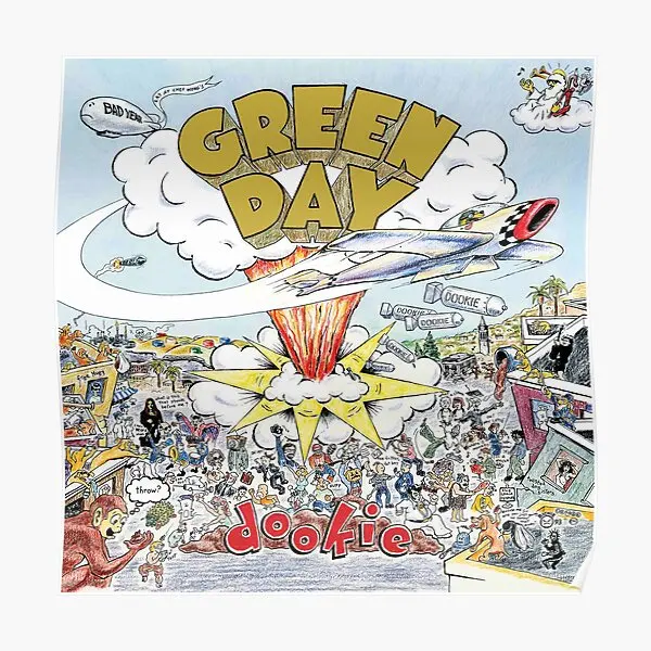 Поп-панк концертный альбом минималистский лучший плакат настенное Современное украшение для дома печать картина винтажная живопись смешной декор без рамки