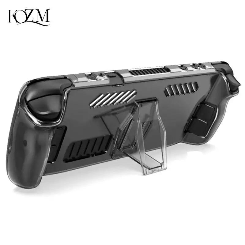 

Transparent PC Hard Case For Steam-Deck Game Console Shell For Steamdeck Easy To Install And Remove Protective Cover Accessory