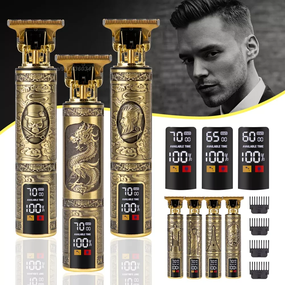 

T9 Electric Hair Clipper New Hair Trimmer Professional Shaver Beard Barber Shop Men Hair Cutting Machine For Men Haircut Style