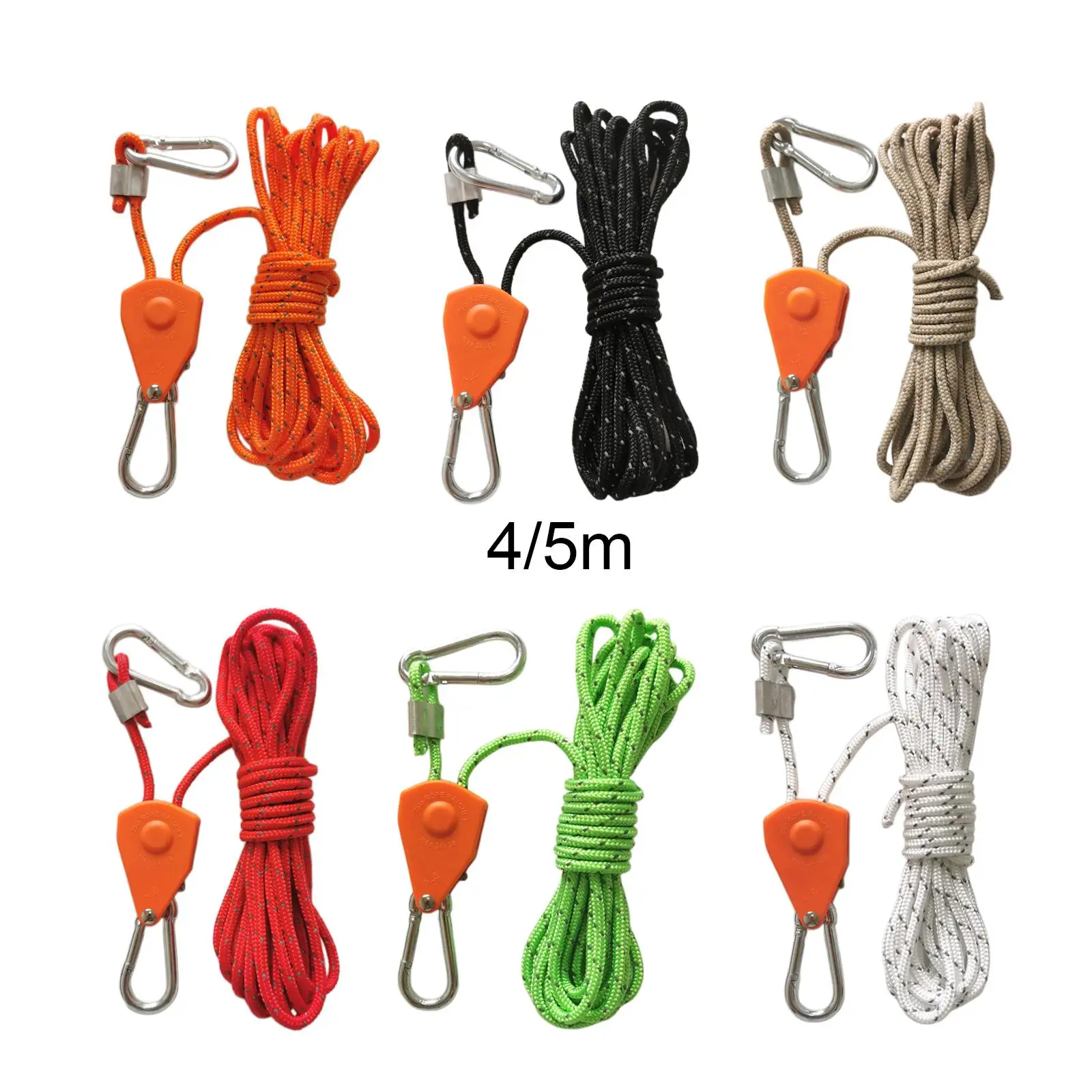 

Rope Hanger Ratchet Tightener Grow Light Hangers for Outdoor Canopy Climbing