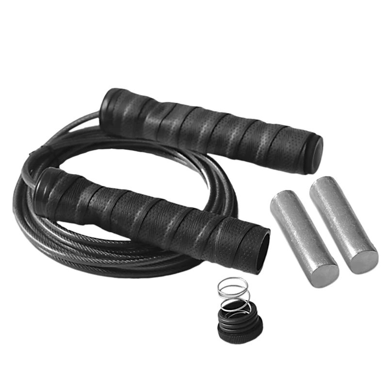 

Weighted Jump Rope For Men Women Adjustable 300Cm Workout Skipping Rope For Fitness Exercise Boxing Gym Training