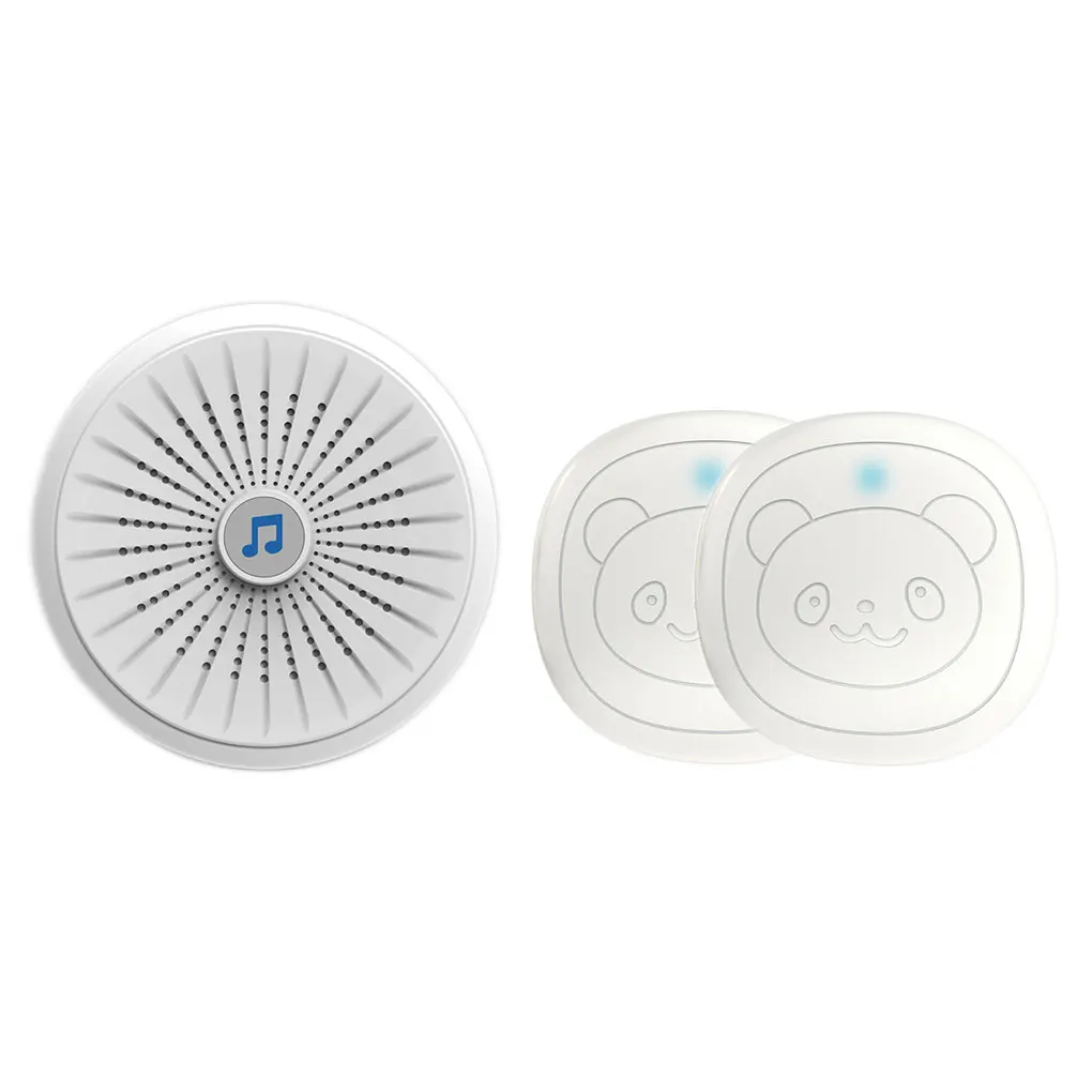 

White Convenient Plug In Doorbell Reliable And Wireless Solution For Entryway Wireless Doorbell