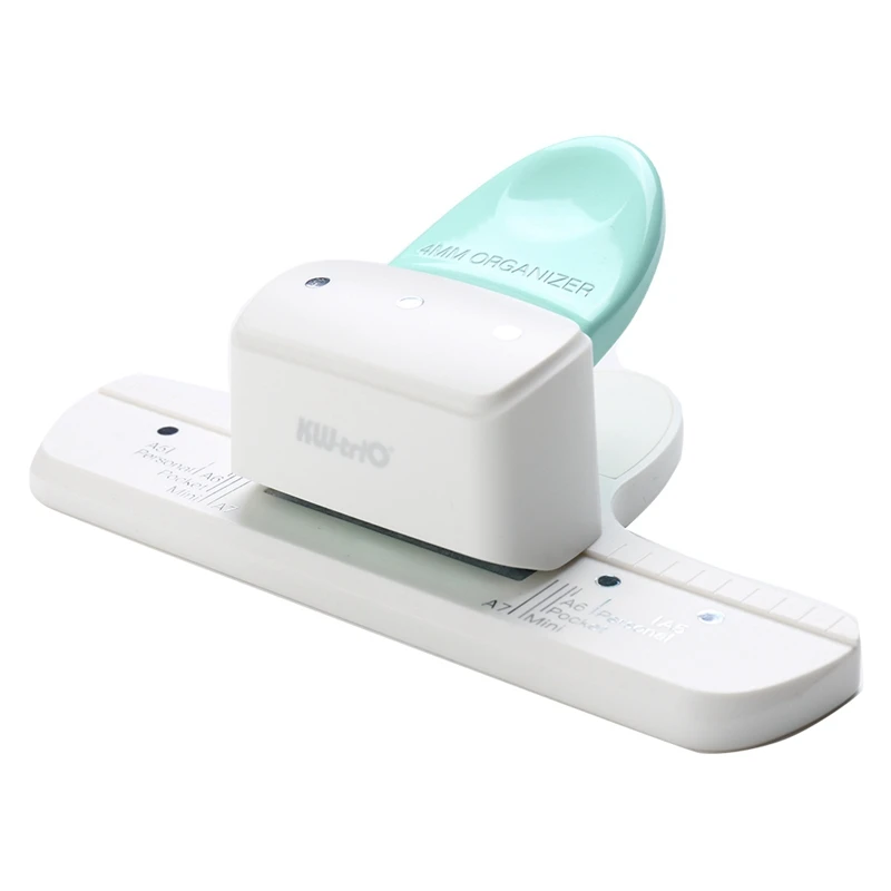 

KW-TRIO 1 PCS A5 A6 A7 A8 DIY Hole Puncher Loose Leaf Hole Punch Handmade Loose-Leaf Paper Hole Puncher