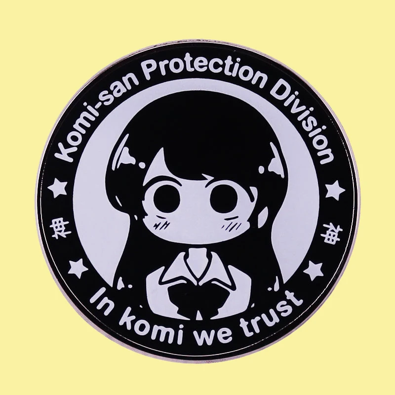 

Funny Anime Komi Can t Communicate Lapel Pin Badge Creative Gifts Gujian Classmates Have Disorder Brooch Cute Pins for Backpacks