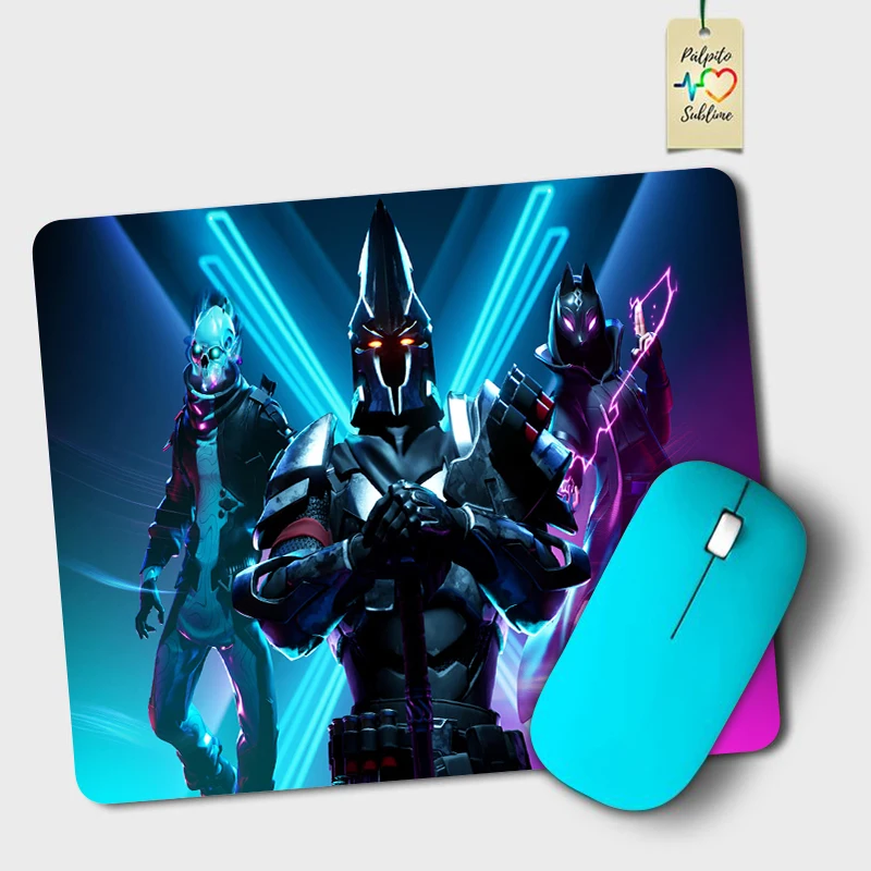 Фото Игровой коврик для мыши Game Fortnite, маленький коврик для стола, аниме-коврик для геймеров, коврик для клавиатуры для киберспорта, нескользящий коврик для ПК, офисный компьютерный коврик для стола №1