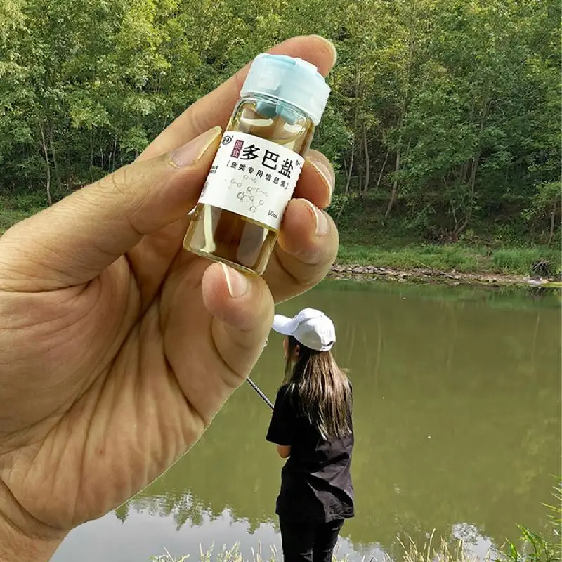 Приманка для рыбы и креветки 10 мл металлический рыболовный ароматизатор