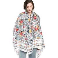 18090cm luxury brand twill silk scarf women bandana square scarf design floral kerchief scarves for ladies fashion shawl