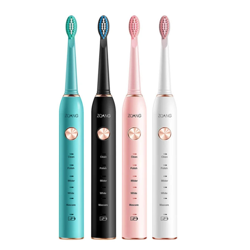 WEASTI Sonic Electric Toothbrush USB Rechargeable 5 Modes Ultrasonic Automatic Timer Waterproof Dental Brush Teeth Whitening