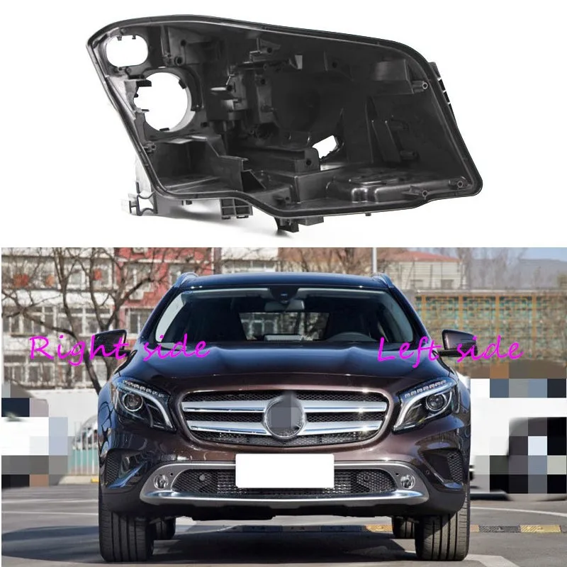 

Headlight Base For Benz W156 GLA 2015 2016 Headlamp House Car Rear Base Front Auto Headlight Back House