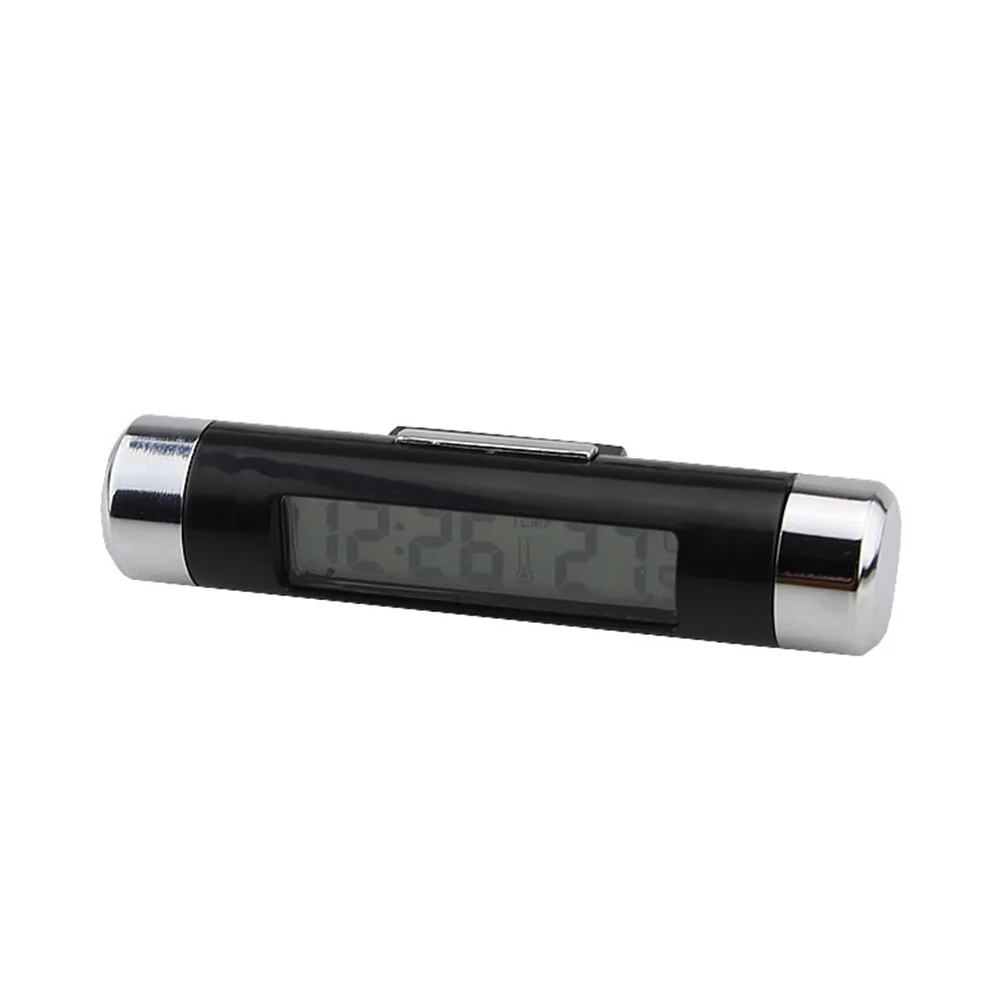 

2 in 1 Digital LED Car Clock Celsius Temperature LCD Backlight with