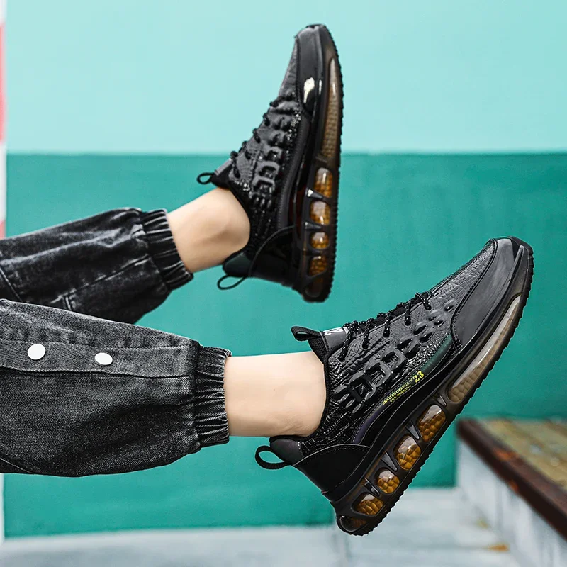 Мужские спортивные кроссовки с мехом внутри