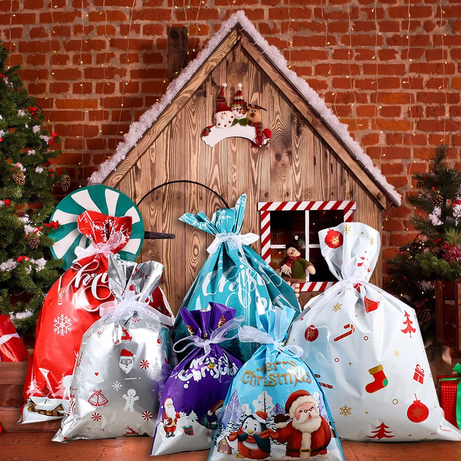 

Bundle Packaging Bag Bag Christmas Decoration Candy Bag For Gift