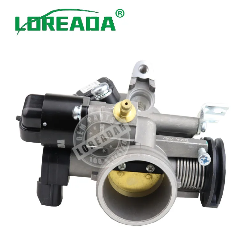 

Оригинальный корпус дроссельной заслонки LOREADA 35 мм для CHERY QQ UAES 1,0 л/1,3 л, двигатели Wuling WULING 6360 HAFEI 1,0 1,3 л 462 Delphi System