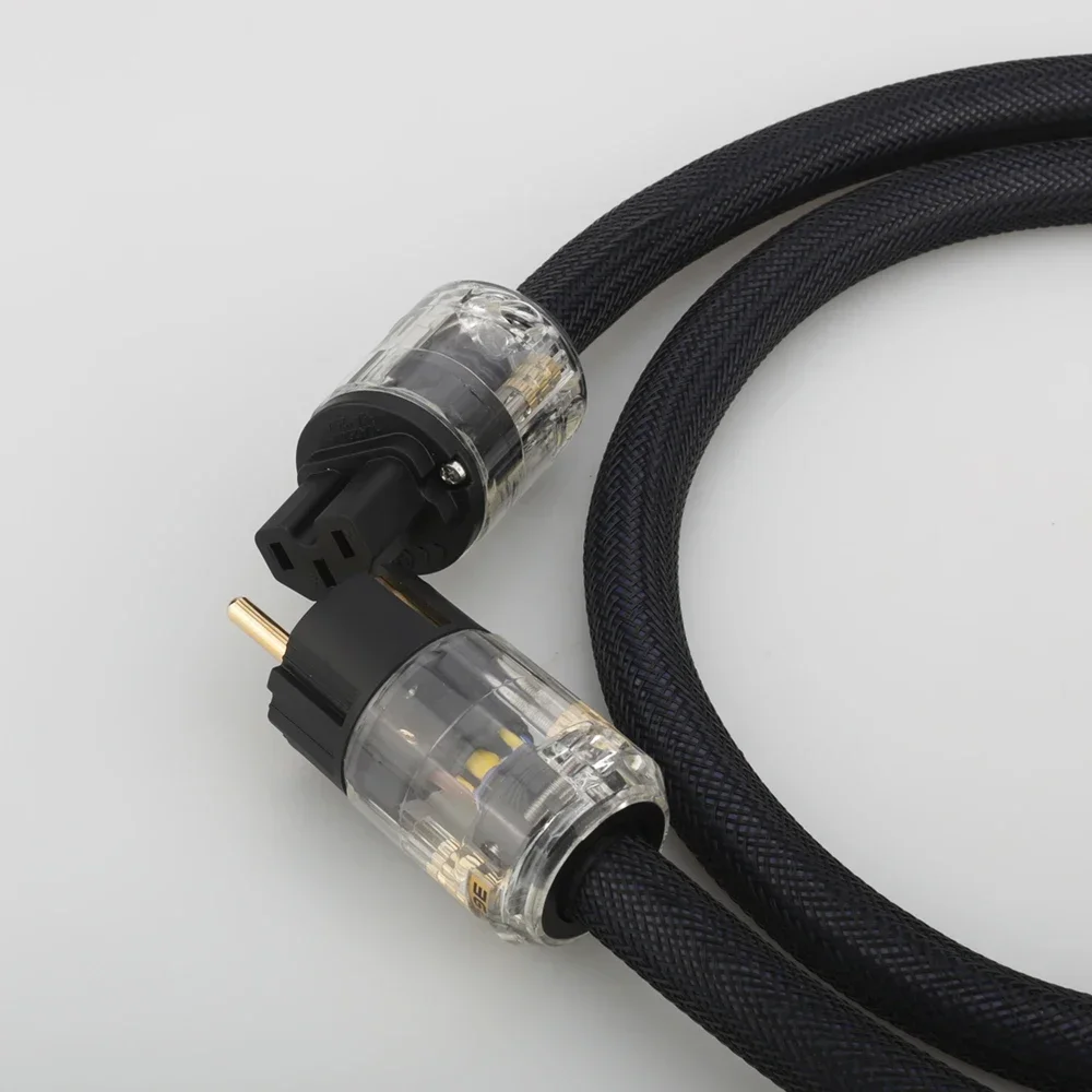 Высококачественный медный кабель питания переменного тока Hi-Fi аудио шнур США/ЕС