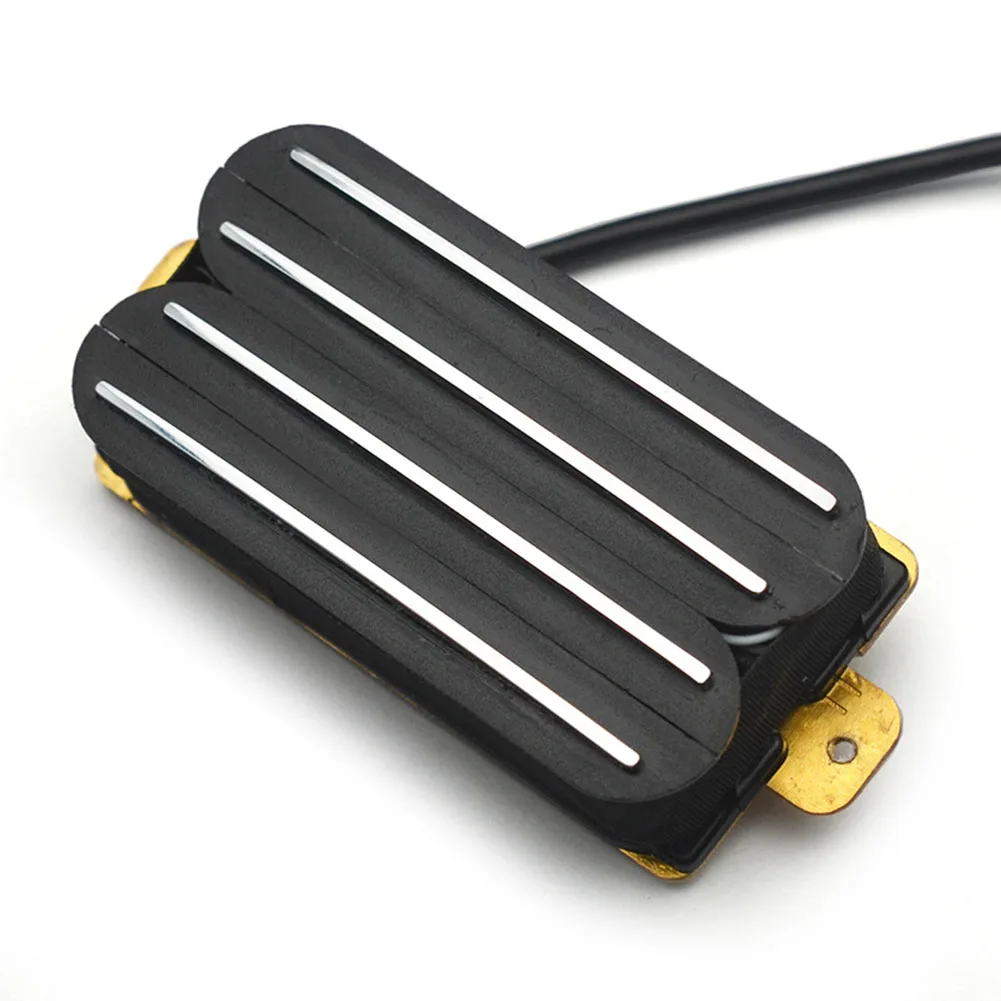 

1 Pcs Guitar Pickup 4 Wire Four Coils Dual Humbucker 6 Strings For ST TL LP Electric Guitar Four Coils Mounting Screws