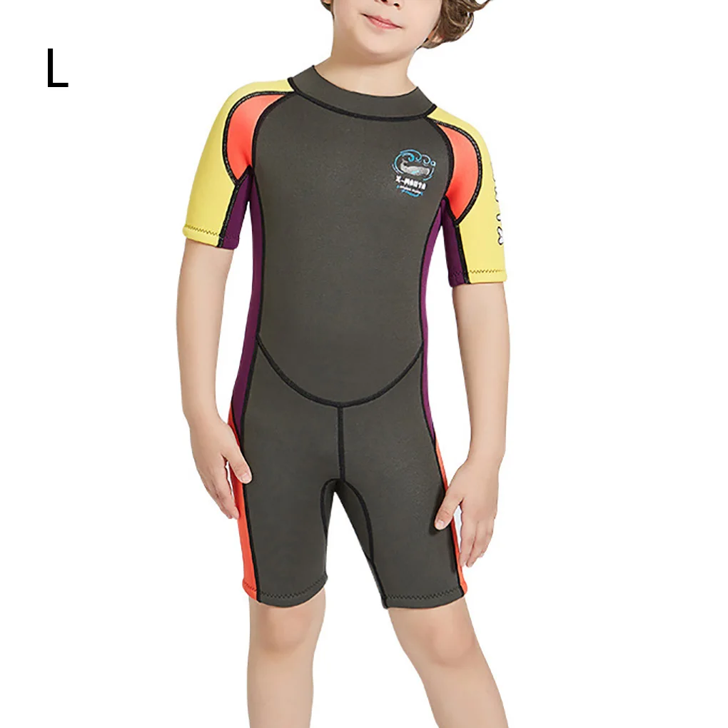 Детский Гидрокостюм 2 5 мм купальники с защитой от сыпи Сноркелинг серфинг