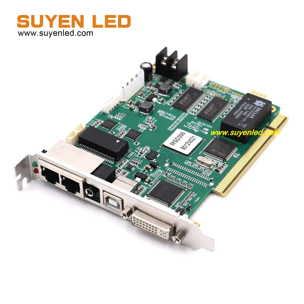 Лучшая цена NovaStar MSD300 полноцветная синхронная светодиодная отправляющая карта -