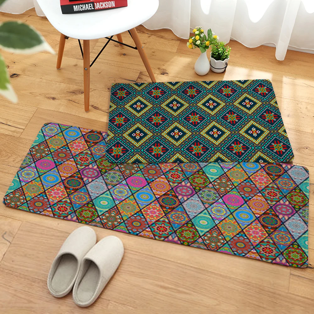 

Алмазный Квадратный Ковер для дома, Придверный коврик для ванной, комнатные напольные коврики для ванной, абсорбирующий коврик, противоско...