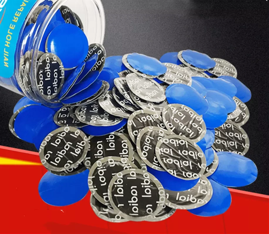 

Automobile accessories 2020 new 36/80/150/200PCS Universal Natural Rubber Round Radial Tire Puncture Repair Patch