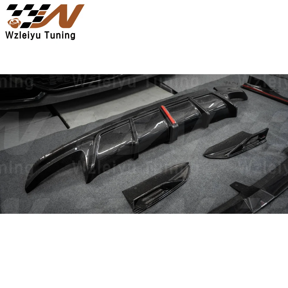 Новый стильный комплект для тела из углеродного волокна подходит BMW F96 X6M передняя