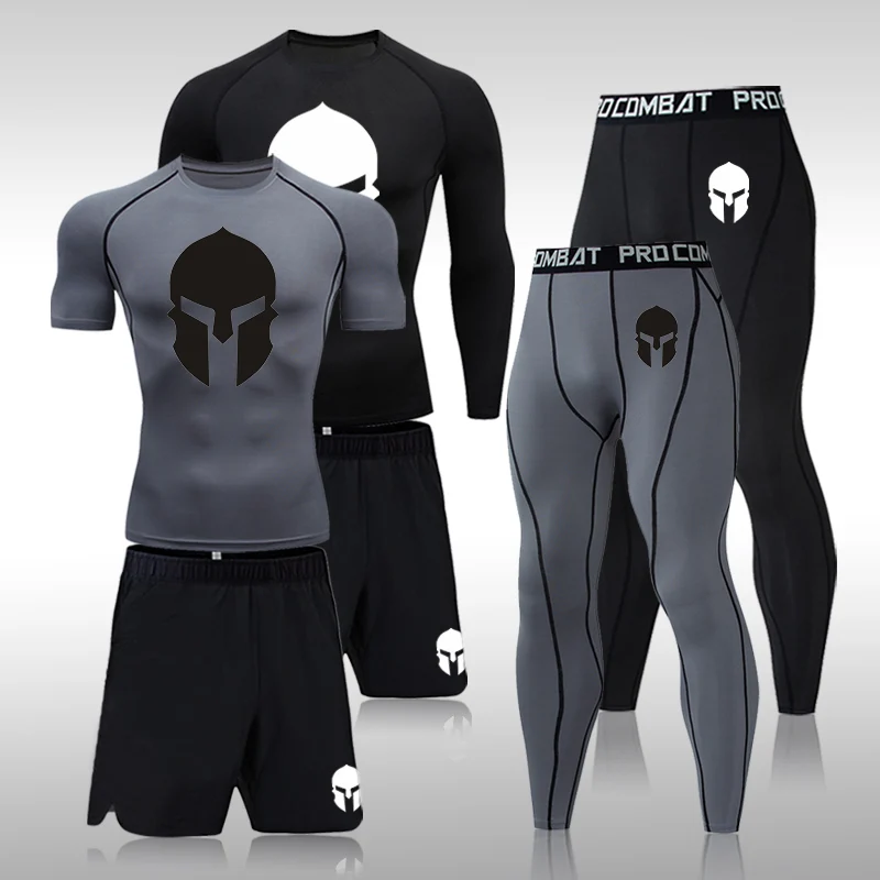 

Running Jogging Sport Wear Exercise Workout Set Sportswear 3 Pcs/Set Men's Tracksuit Gym Fitness Badminton Sports Suit Clothes