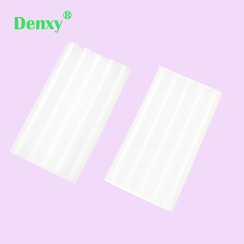 Denxy бренд 100 Коробки/уп Ортодонтическая щеточка страховочная полоса воск зубов