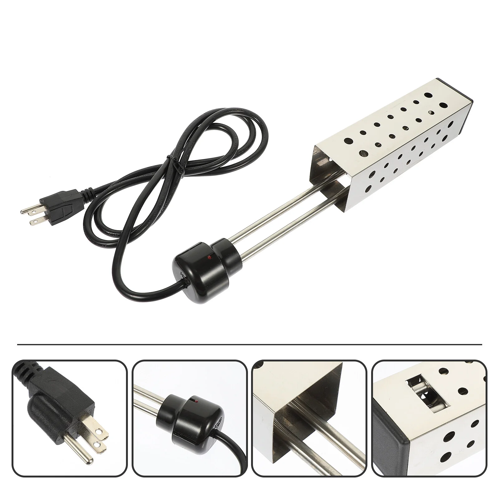 

Radiator Bathtub Heater Water Heater 1500W Pool Swimming Supplies Metal Warmer